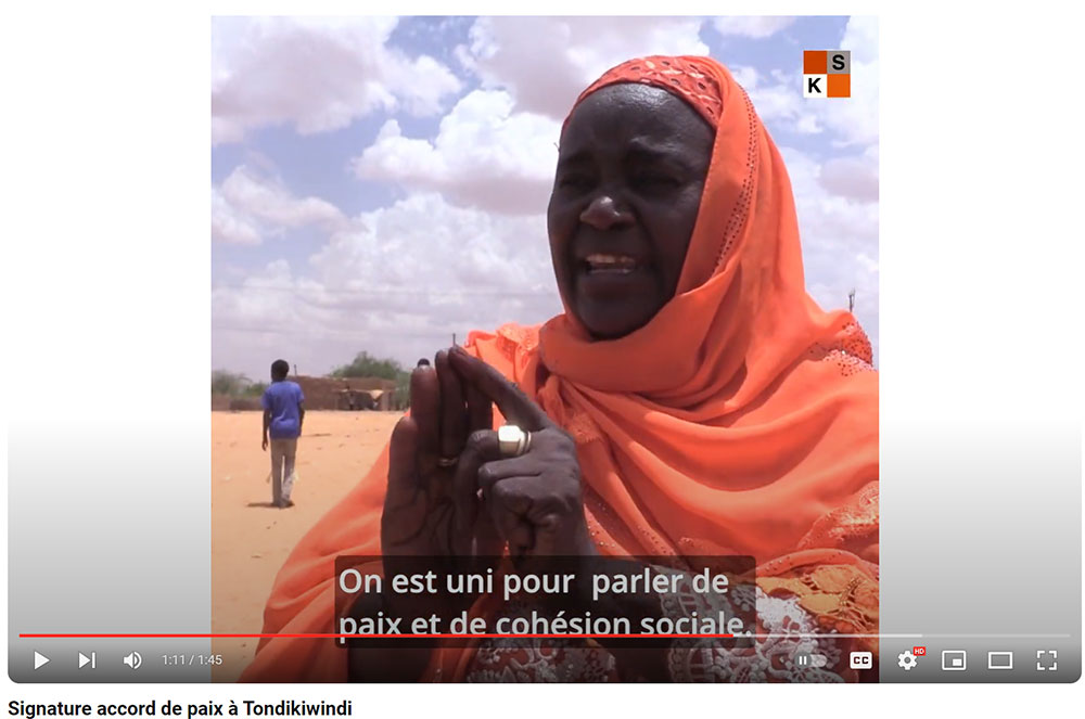 A video report by Studio Kalangou on the peace agreement signed by the communities in June 2023, is available on YouTube “Signature accord de paix à Tondikiwindi”.